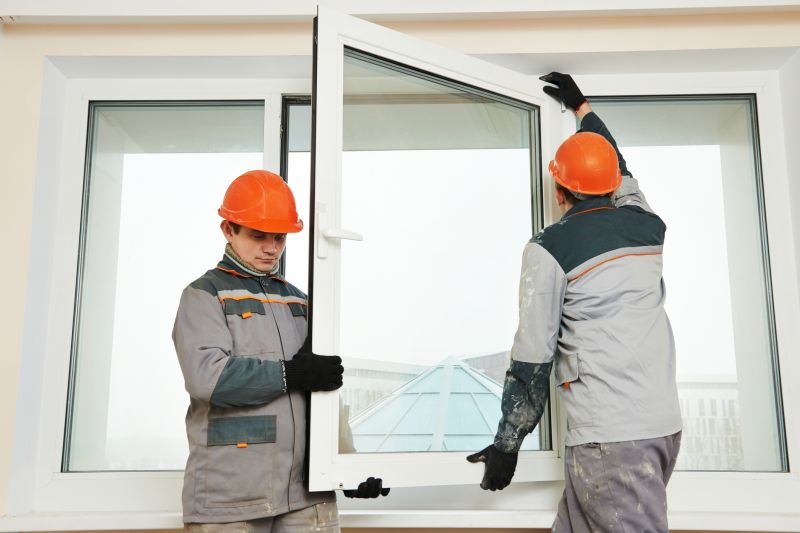 Installing Windows in a Commercial Building